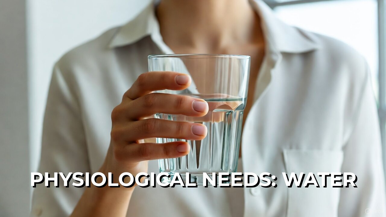 LOG#55 – Maslow: Physiological Needs - Water