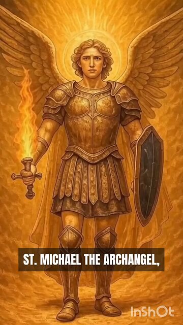 SAINT MICHAEL THE ARCHANGEL PRAY FOR US 🙏#truth #jesus #christ #king #mary #joseph #ihs #church #bi
