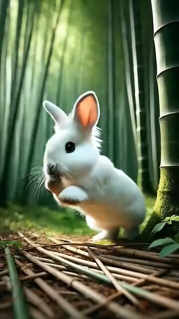 "The Rabbit's Journey: A Tale of Courage and the Rescue of a Panda"