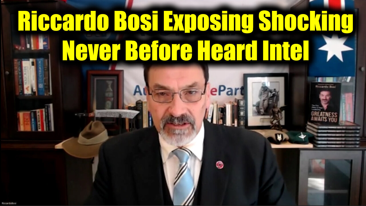 Riccardo Bosi Exposing Shocking, Never Before Heard Intel