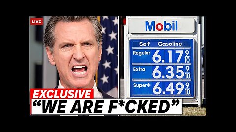 Governor Of California LOSES IT After ExxonMobil LEAVES California!