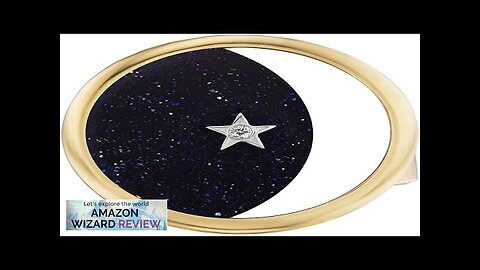 ANNA MACCIERI ROSSI Adjustable Crescent Moon RingOra Midnight mosaic crescent moon ring Review