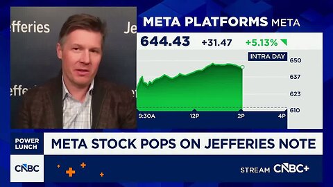 Meta stock pops on bullish Jefferies note
