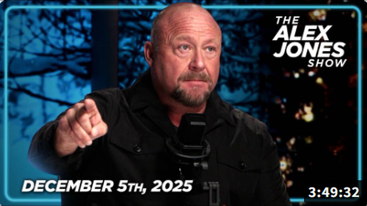 FULL FRIDAY ALEX JONES SHOW 12/5/25: Trump Nails It, Declares NATO Expansion & UN Replacement Migration Top Emerging Threats Against America! PLUS, Senate Learns That The Hegseth “Kill Them All” Story Was A Total Hoax! Mike Lindell Confirms He Is