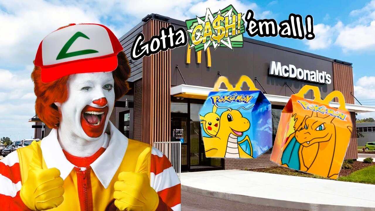 Mickey D's and Pokémon TCG Collab Event