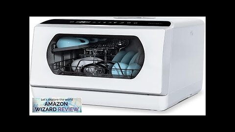 Hermitlux Countertop Dishwasher 5 Washing Programs Portable Dishwasher With 5-Liter Review