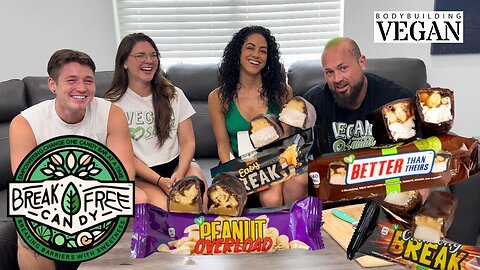 Vegan Candy Bars Better Than the Originals? The results were shocking. Break Free Candy Bars Review