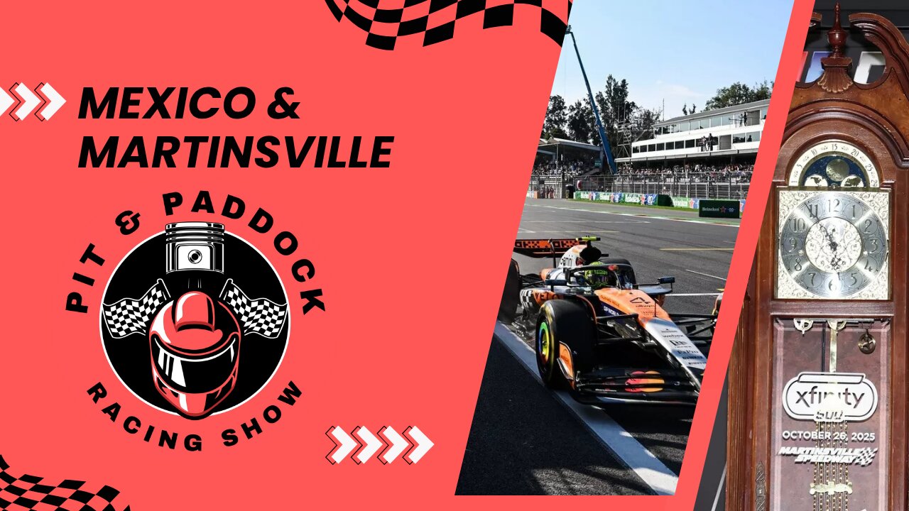 S02E40 Formula One in Mexico and NASCAR in Martinsville