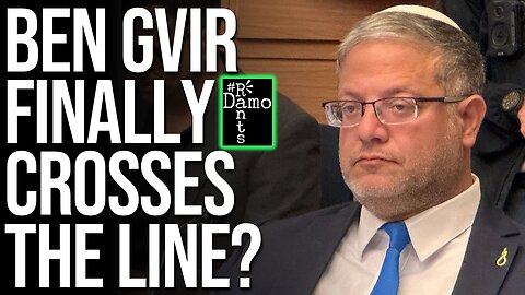 Ben Gvir Just Put A Noose Around Israel’s Neck