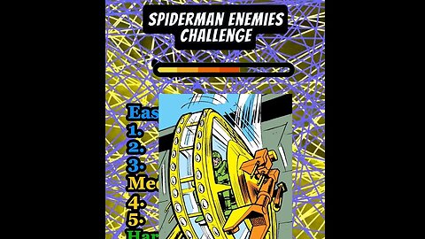 Spiderman Enemies Challenge