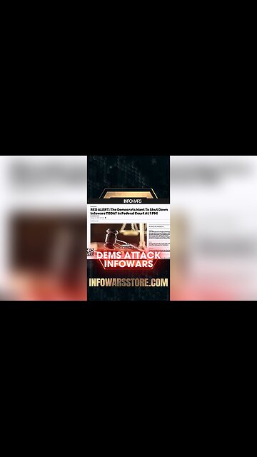 Alex Jones & Rob Dew: Democrats Trying To Shut Down INFOWARS Again - 10/1/25