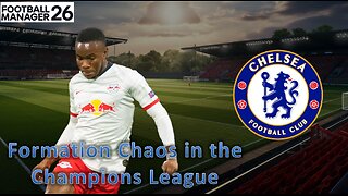 Formation Chaos in the Champions League l Football Manager 26