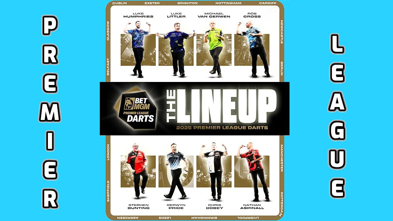 2025 Premier League Night 8 van Gerwen v Aspinall
