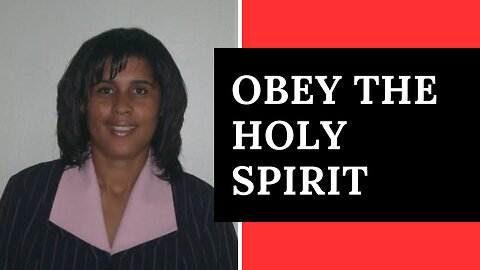 Obey The Holy Spirit