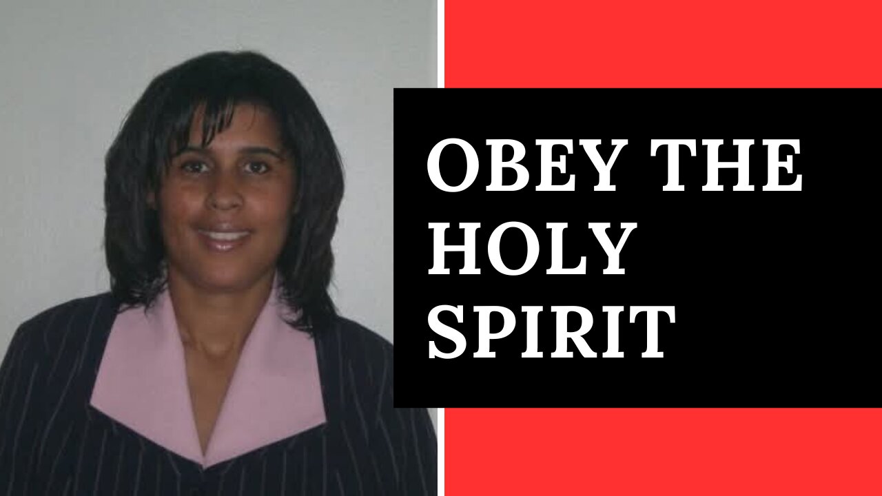 Obey The Holy Spirit
