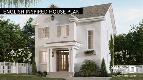 3D Home Tour | “Steele” Plan – 3-Bedroom House by Drummond House Plans