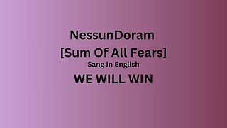 Nessum Doram (In English)