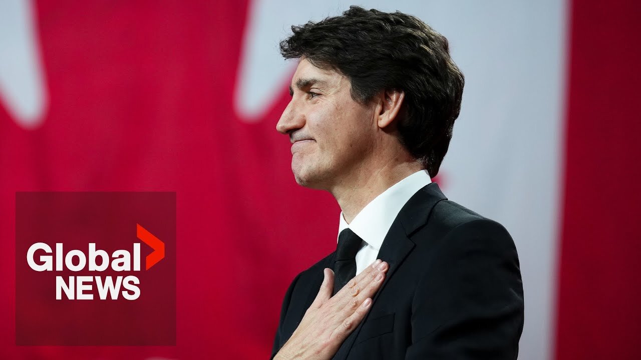 “Elbows up”: Trudeau warns Canada of “existential” threat from US in final speech as PM | FULL