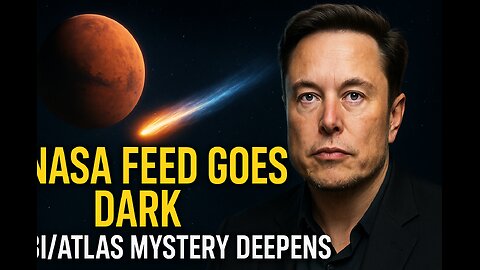 NASA’s Live Feed CUT as Interstellar Object 3I/ATLAS Passed Mars — Elon Musk & Scientists STUNNED!
