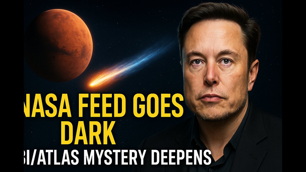 NASA’s Live Feed CUT as Interstellar Object 3I/ATLAS Passed Mars — Elon Musk & Scientists STUNNED!