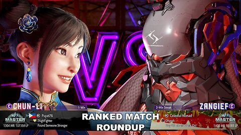 Kuya Kalbo SF6 Ranked Roundup. Chun Li Master Rank [Hori Fight Stick]