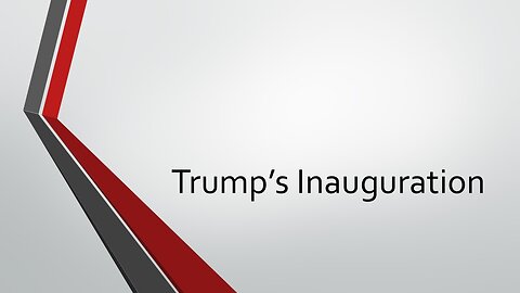 Trump's Inauguration