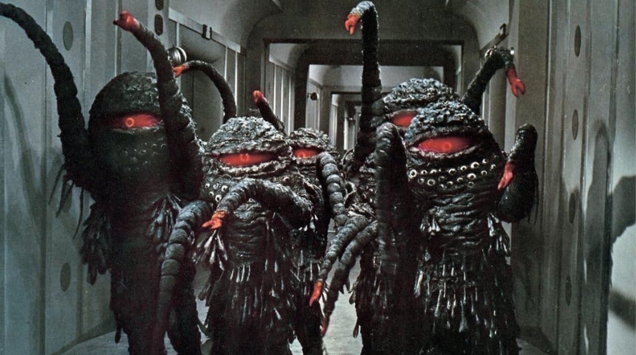 1968 THE GREEN SLIME exploding in unspeakable horror!