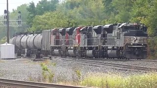 Quadruple Train Meet from Berea, Ohio August 31, 2024 Part 8