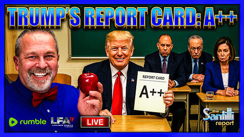 President Trump’s Report Card: Government Shutdown; Peace In Gaza; Leftist Sedition | THE SANTILLI REPORT 10.9.25 4PM