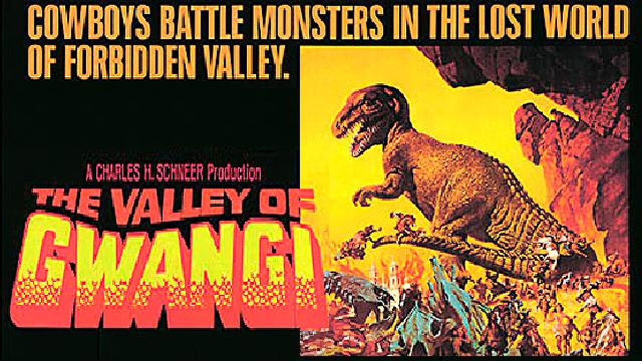 THE VALLEY OF GWANGI 1969 Fabulous FX in the Story of a Valley of Dinosaurs FULL MOVIE HD & W/S