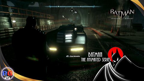 Animated Series Batmobile - Arkham Knight Mod gameplay