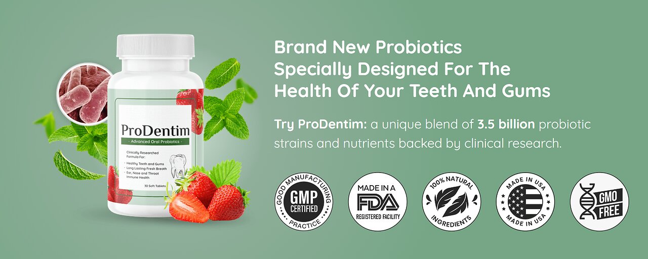 Brand New Probiotics Specially Designed For The Health Of Your Teeth And Gums