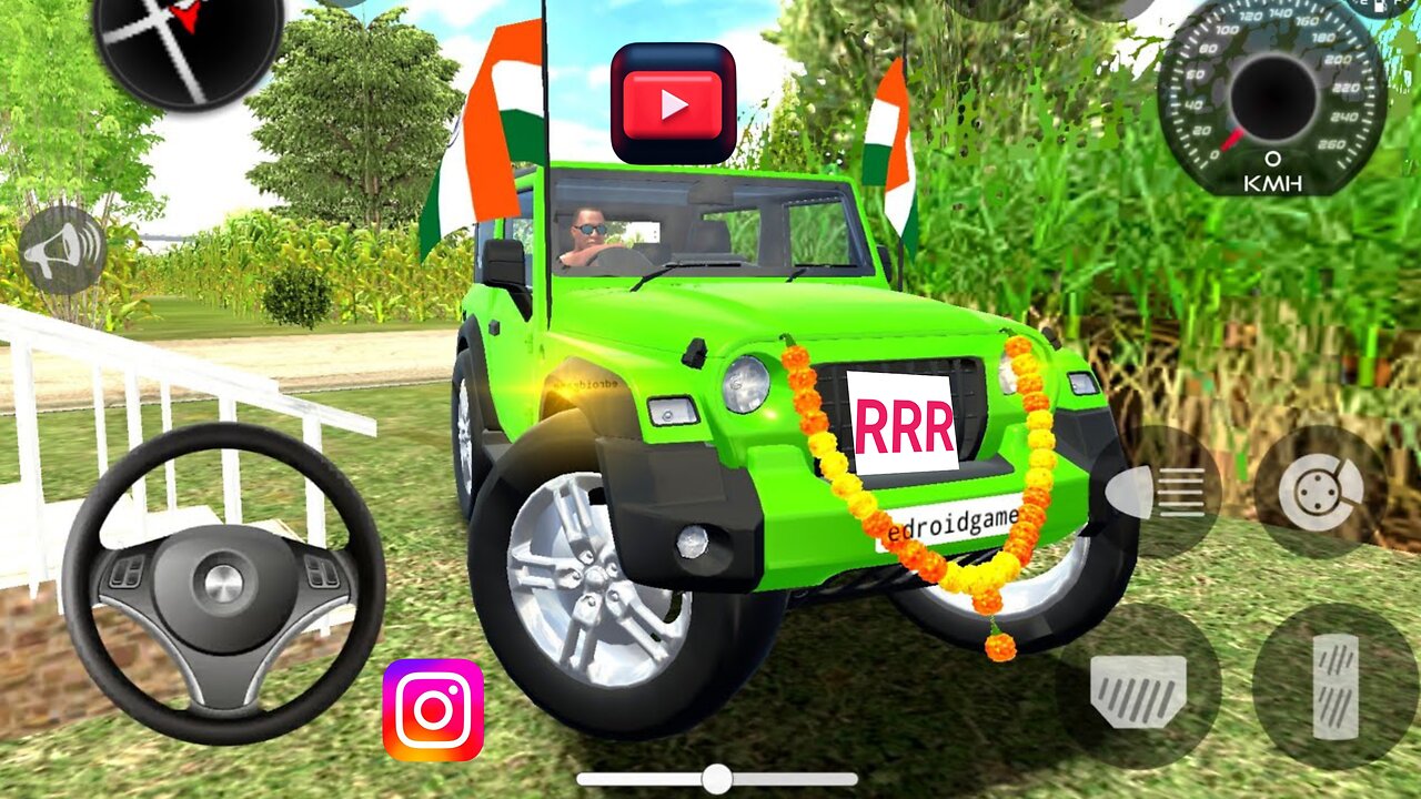 Thar Mahindra draving modified gameplay