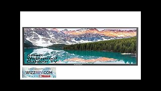 75 inches Waterproof Outdoor High Brightness Display Large Screen 4K TV Smart Review