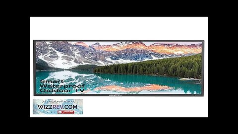 75 inches Waterproof Outdoor High Brightness Display Large Screen 4K TV Smart Review