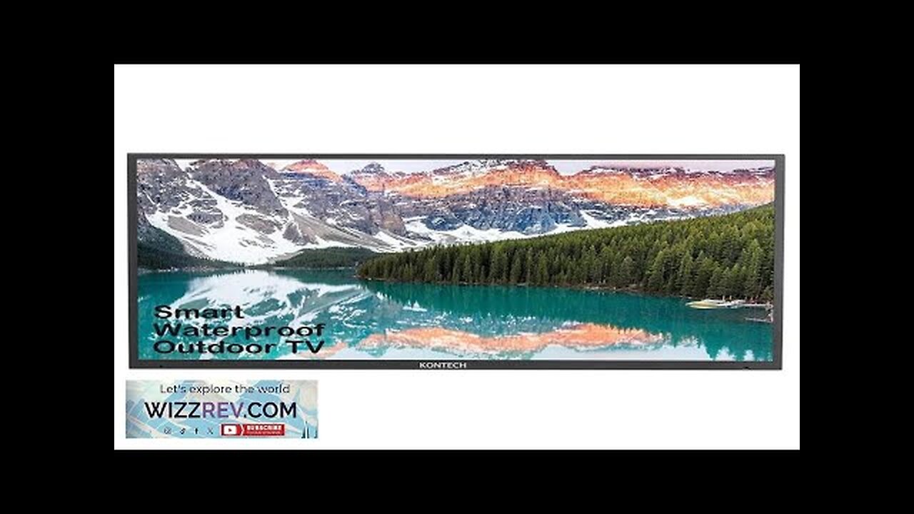 75 inches Waterproof Outdoor High Brightness Display Large Screen 4K TV Smart Review