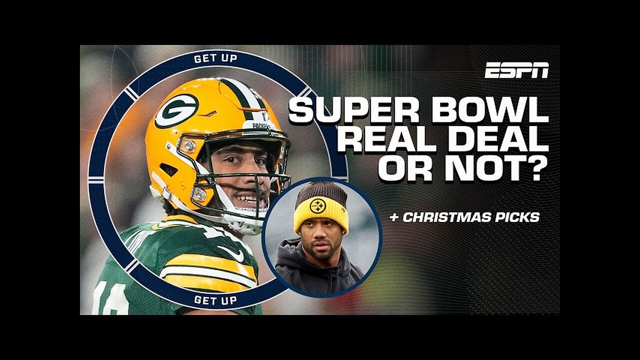 NFL CHRISTMAS DAY PICKS 👏 Are the PACKERS LEGIT Super Bowl contenders? 👀 Foxworth says YES! | Get Up