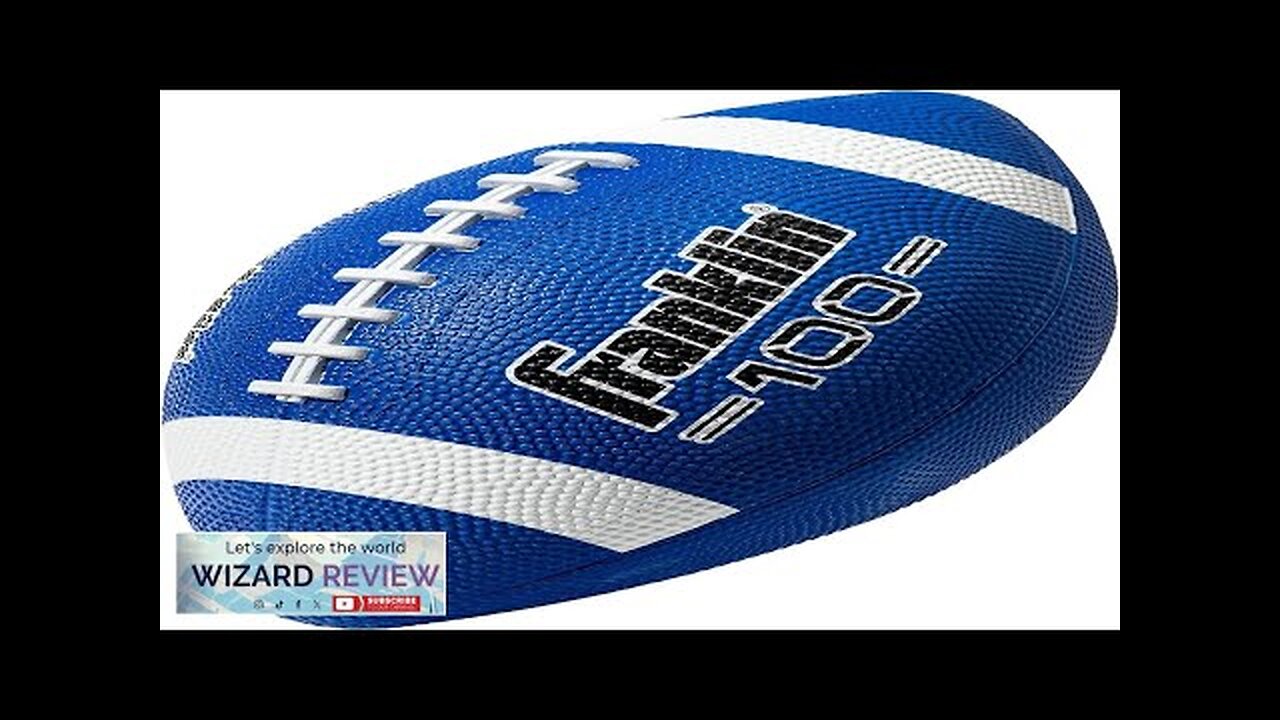 Franklin Sports Kids Junior Football Grip-Rite 100 Youth Junior Size Rubber Review