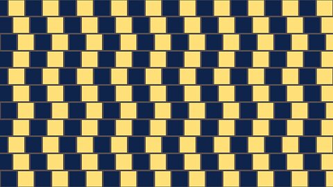 Making optical illusions in Blender N°16: Café Wall