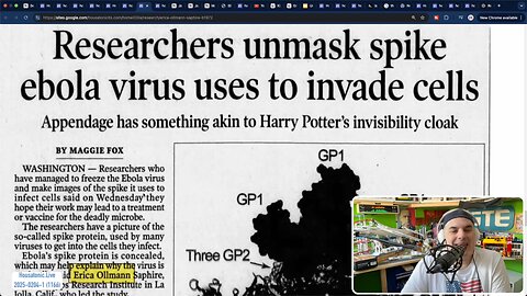 The Ebola spike protein (2008) - a model for the coronavirus spike protein?