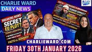 CHARLIE WARD DAILY NEWS WITH CHARLIE WARD & DREW DEMI FRIDAY 30TH JANUARY 2026