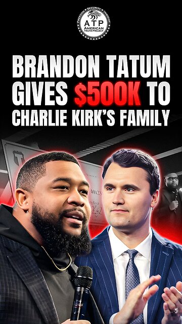 Brandon Tatum Drops a Nearly $500K Check for Charlie Kirk’s Family