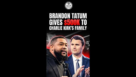 Brandon Tatum Drops a Nearly $500K Check for Charlie Kirk’s Family