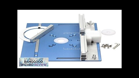 Premium Aluminum Router Plate Precision Woodworking Tool for 65mm Tables Workbench Trimmer Review