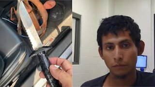 Armed Illegal Alien Freed FIVE Times Under Biden ARRESTED Outside ICE Office