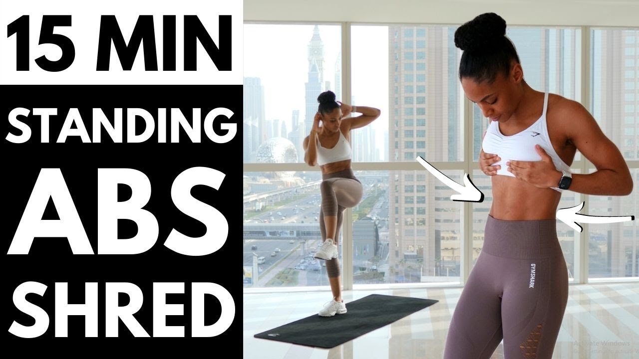 No Jumping!! Standing Only Abs Workout 🔥 | Flat Stomach & Total Core Routine for All Levels