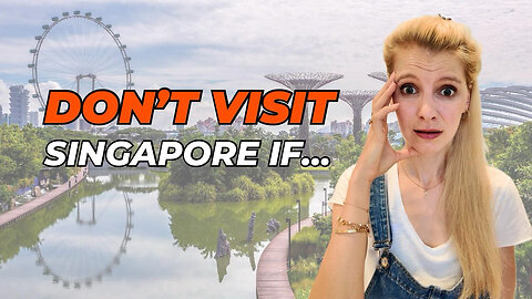 Pros and Cons about Visiting Singapore 🇸🇬