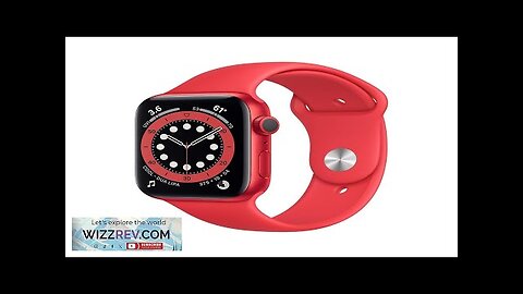 Apple Watch Series 6 (GPS 44mm) Red Aluminum Case with Red Review