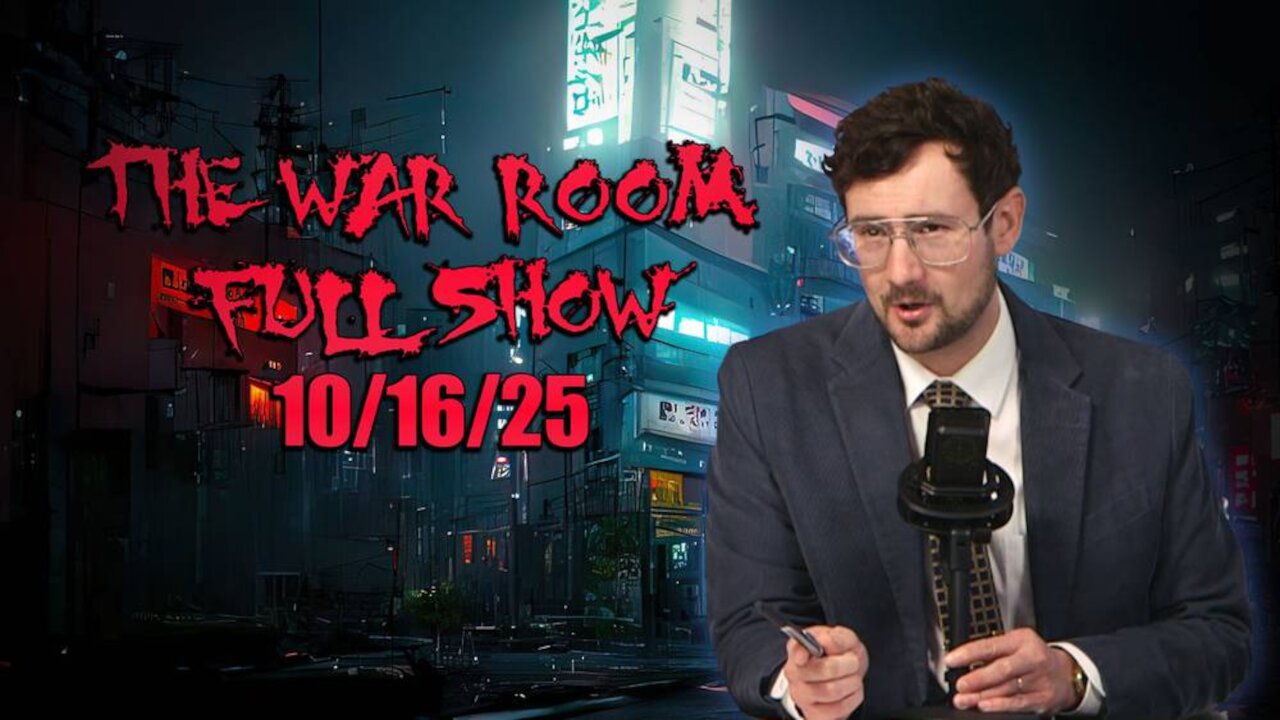 WAR ROOM WITH HARRISON SMITH - 10/16/2025: Deep State Kingpin John Bolton Indicted By Federal Grand Jury, Hamas Executions Threaten Israel-Gaza Peace Deal