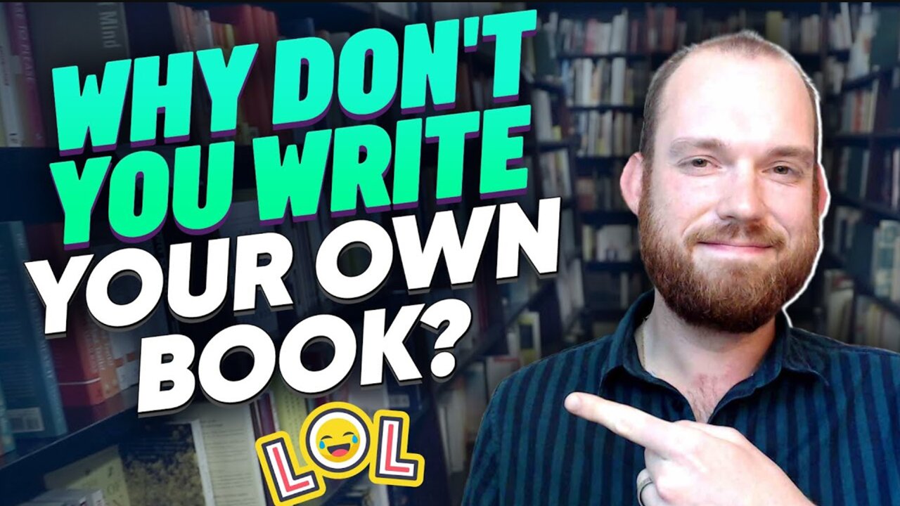 "Why Don't You Write Your Own Book?" Celebrity Ghostwriter and Writing Coach Joshua Lisec Answers
